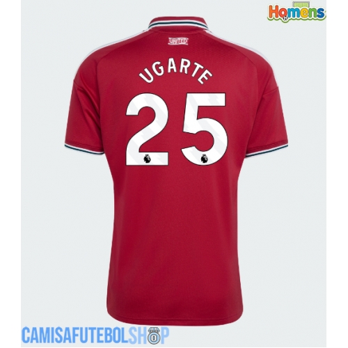 Camisa de time de futebol Manchester United Manuel Ugarte #25 Replicas 1º Equipamento 2026-27 Manga Curta